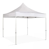 thumbnail of Cenador plegable de aluminio 4x4m blanco