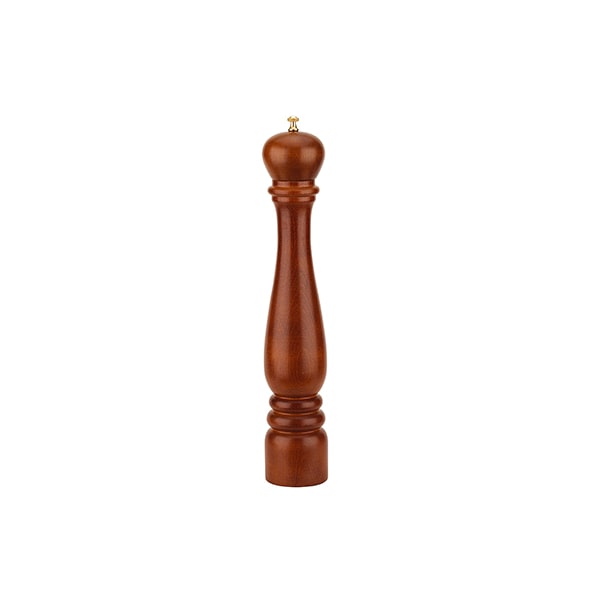 BISETTI - Roma, il più tradizionale dei macina pepe, dal design contemporaneo, in faggio massello, h 42 cm, vuoto