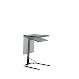 thumbnail of KITHOME - Mesa auxiliar dobrável com altura ajustável, 43x43x63/68/73cm, Preto