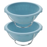 thumbnail of Lot de 2 moules demi sphère pour gâteau ballon de foot 18 cm Zenker Spécial Football