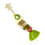 thumbnail of MONOUSO - Pinchos de Bambú Tortuga para Bebida 12cm (50 Uds)