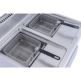 thumbnail of METRO PROFESSIONAL Gasfritteuse GGF2700, Edelstahl, 80 x 70 x 108.5 cm, 32 L, Piezozündung, silber