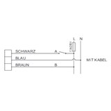 thumbnail of LK 525 2-Wege Set Rp 1 1/4” Innengewinde inkl. Motor 1m Kabel