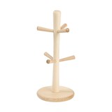 thumbnail of Arbre à mugs en hêtre -  Crème / Ivoire Rond Bois T&g Woodware 31.00x14.30 cm