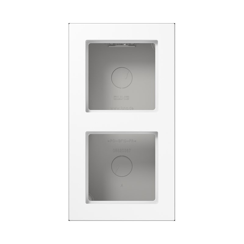 Jung Aufputz-Kappe 2fach A 5582 BF A WW A5582BFAWW