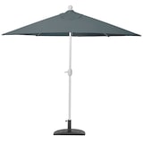 thumbnail of Parla halfronde parasol, balkonparasol, UV 50+ polyester/aluminium 3kg ~ 300cm antraciet met voet