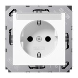 thumbnail of Jung SCHUKO Steckdose ABA 1520 BFNA WW ABA1520BFNAWW