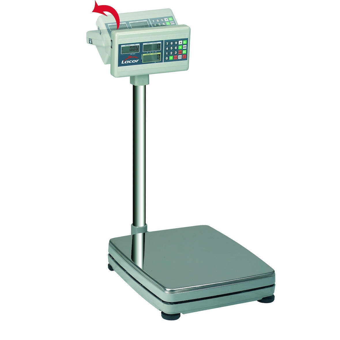 LACOR balance Électronique Professionnelle Avec Socle Carré - Portée 150 Kg