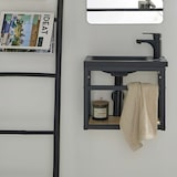 thumbnail of Meuble lave main industriel SAO