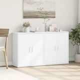 thumbnail of vidaXL Sideboards 2 Stk. Weiß 60x31x70 cm Holzwerkstoff