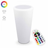 thumbnail of Jarrón redondo con iluminación LED - Oviala