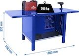 thumbnail of SimonRack Banco de Trabajo Industrial con Cabina, 1800x730 mm, Alta Rigidez Estructural, Capacidad Carga 700 kg, Azul - BT-6 PRO