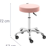 thumbnail of physa Rollhocker - 530–710 mm - 150 kg - Zartrosa