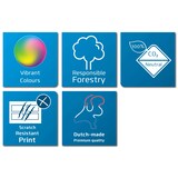 thumbnail of PROREGAL 53-Wochen-Planer magnetisches Whiteboard Slim, 6 Felder pro Woche, HxBxT 60x90cm, 8mm-Platte, inkl. Befestigungsmaterial & Stiftablage, Weiß