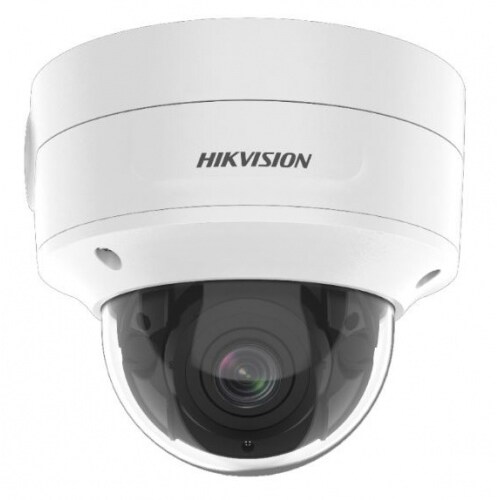 Hikvision DS-2CD2726G2-IZS(2.8-12mm)(C) 2MP HD AcuSense Varifocal Dome Kamera mit Audio und Alarm