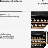 thumbnail of Klarstein Vinsider Victoria 28 Weinkühlschrank | 28 Flaschen | Touch | UV-Schutz | LED | leise | 2 Regale Vintage-Creme
