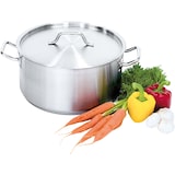 thumbnail of Stalgast Edelstahl Suppentopf mit Deckel, Ø 400 mm, Höhe 250 mm, 31,4 Liter