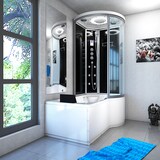 thumbnail of Kombination Badewanne Dusche K55-L33-EC Duschtempel 170x100 cm