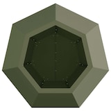 thumbnail of vidaXL Pflanzkübel Olive Grün 50 x 50 x 40 cm Stahl