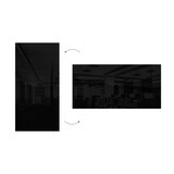 thumbnail of ALLboards Glasboard 200x100cm, SCHWARZ