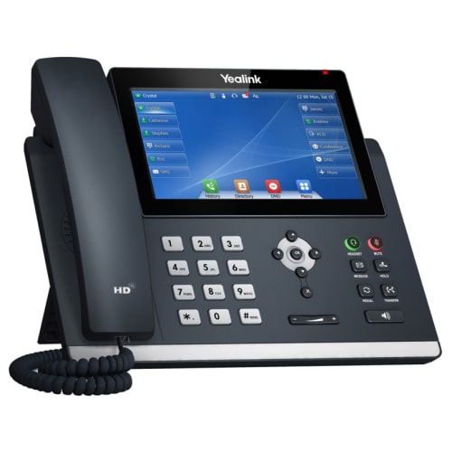 YEALINK SIP-T48U SIP-IP-Telefon PoE mit 17,71cm (7 Zoll) Touch Display High End Business