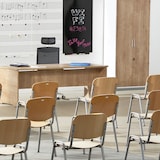 thumbnail of ROCADA 974VE Stapelstuhl, Sitzschale Buche grau lackiert 4 St, grau