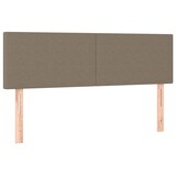 thumbnail of vidaXL Ottomanische Bett mit Matratze & LEDs Taupe 140x190 cm Stoff