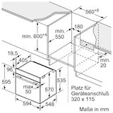 thumbnail of Siemens iQ500, Einbau-Backofen, 60 x 60 cm, Edelstahl HB578GBS3