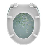 thumbnail of Duroplast WC Sitz FLOWER IN THE WIND, mit Absenkautomatik,Toilettensitz, Motiv, Klobrille mit porenglatte Oberfläche