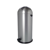 thumbnail of helit Push-Tretabfallbehälter 52L - edelstahl