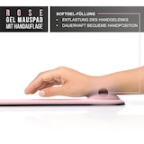 thumbnail of CSL Gaming Mauspad, Office Mousepad mit Gelkissen mit & Handgelenkauflage, 22,5 x 28 cm, rosa