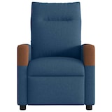 thumbnail of vidaXL Massagesessel Elektrisch Blau Stoff