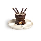 thumbnail of Excelsa Fondue Set Chocolate Keramik 25,5X25,5X16,5 Cm Brown