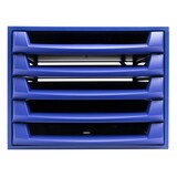 thumbnail of Exacompta - Réf. 221101D - THE BOX - Caisson 5 tiroirs ouverts  -  Dimensions extérieures : Prof. 38,70 x l 28,4 x H 21,8 cm - Bleu cobalt