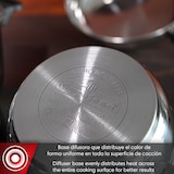 thumbnail of Magefesa Style - Bateria de Cocina, Acero Inoxidable, 5 Piezas, Incluye 2 Ollas + Cazo + 2 Tapas de Cristal, Todo tipo de Cocinas, Induccion