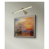 thumbnail of Aplique LED 12W, luz cálida 3000K, bronce antiguo, tradicional y elegante, articulado para cuadros, espejos y murales.