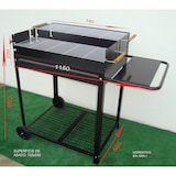 thumbnail of Barbacoa de jardin para uso de carbón, IMOR. Modelo XL DOBLE P