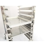 thumbnail of METRO Professional Chariot à étagères 2 en 1 GN 1/1 et plaque à pâtisserie GSC101821, acier inoxydable, 46.3 x 60.5 x 175 cm, argenté