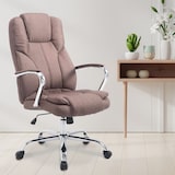 thumbnail of Bürostuhl XXL Xanthos Stoff braun