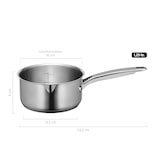 thumbnail of MÄSER Stielkasserolle 16 cm, Edelstahl 18/10, Sanvito