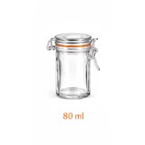 thumbnail of Set van 6 Mini Glazen Weckpotjes 80 ml