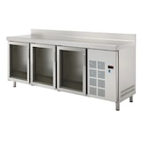thumbnail of Mesa fria gn 1/1 3 portas de vidro - 1800x700x850 mm - 220 W 230/1V - 73548609 Eurast