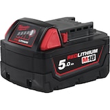 thumbnail of Batterie milwaukee m18 18v li - ion 5ah 4932430483