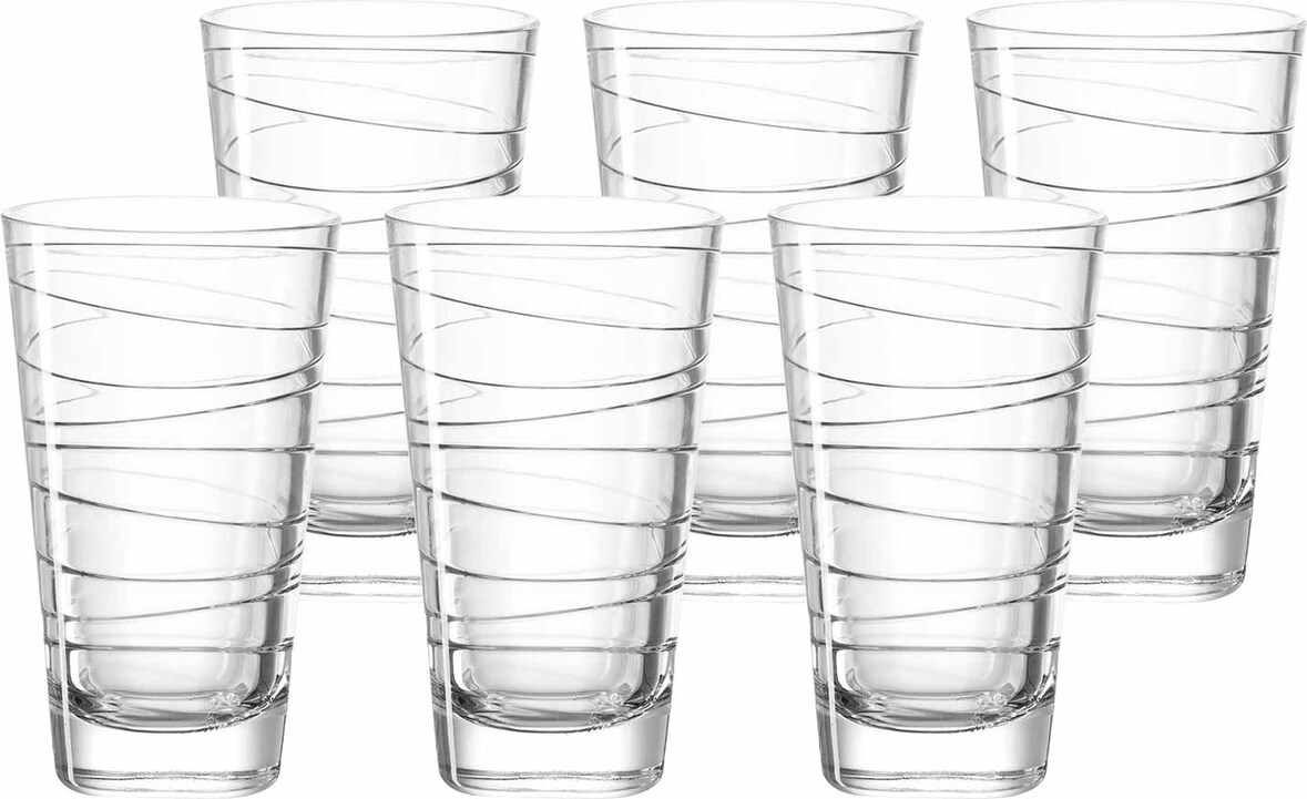 Leonardo VARIO Struttura Trinkglas groß 280 ml 6er Set