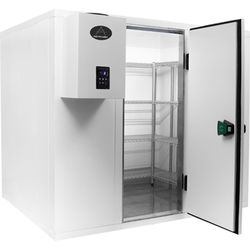 Tiefkühlzelle Wandstärke 120mm, 3000 x 2100 x 2200 mm, nkl. Kühlaggregat und Regal