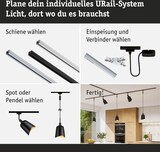 thumbnail of Paulmann URail Schirm DecoSystems Alvaro  144mm Schwarz matt#Gold matt 95604