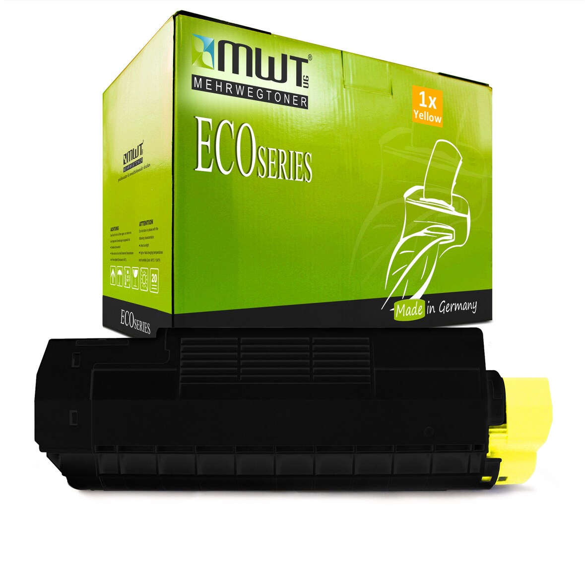 1 Mehrwegtoner kompatible Lasertoner ersetzt OKI 42804505 s Yellow