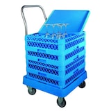 thumbnail of Lacor trolley korfhouder voor professionele vaatwassers met handgreep 69211