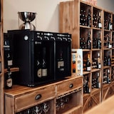 thumbnail of TRADIS Bar à vin H100 cm, 2 portes, 2 tiroirs, bois massif