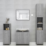 thumbnail of vidaXL Badschrank Grau Sonoma 30x30x95 cm Holzwerkstoff